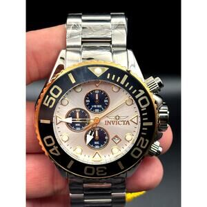 Invicta 48589 Grand Diver Chronograph Miami Edition Men's 52mm Steel Dive NIBWT